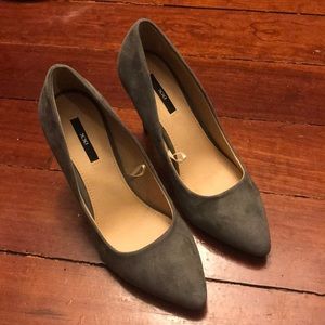 Forever 21 suede heels